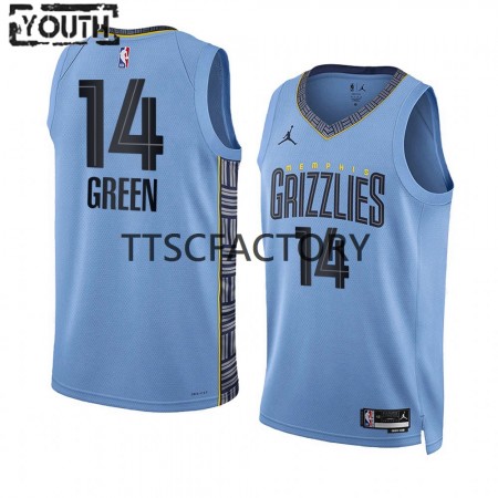 Maglia NBA Memphis Grizzlies Danny Green 14 Jordan 2022-23 Statement Edition Blu Swingman - Bambino